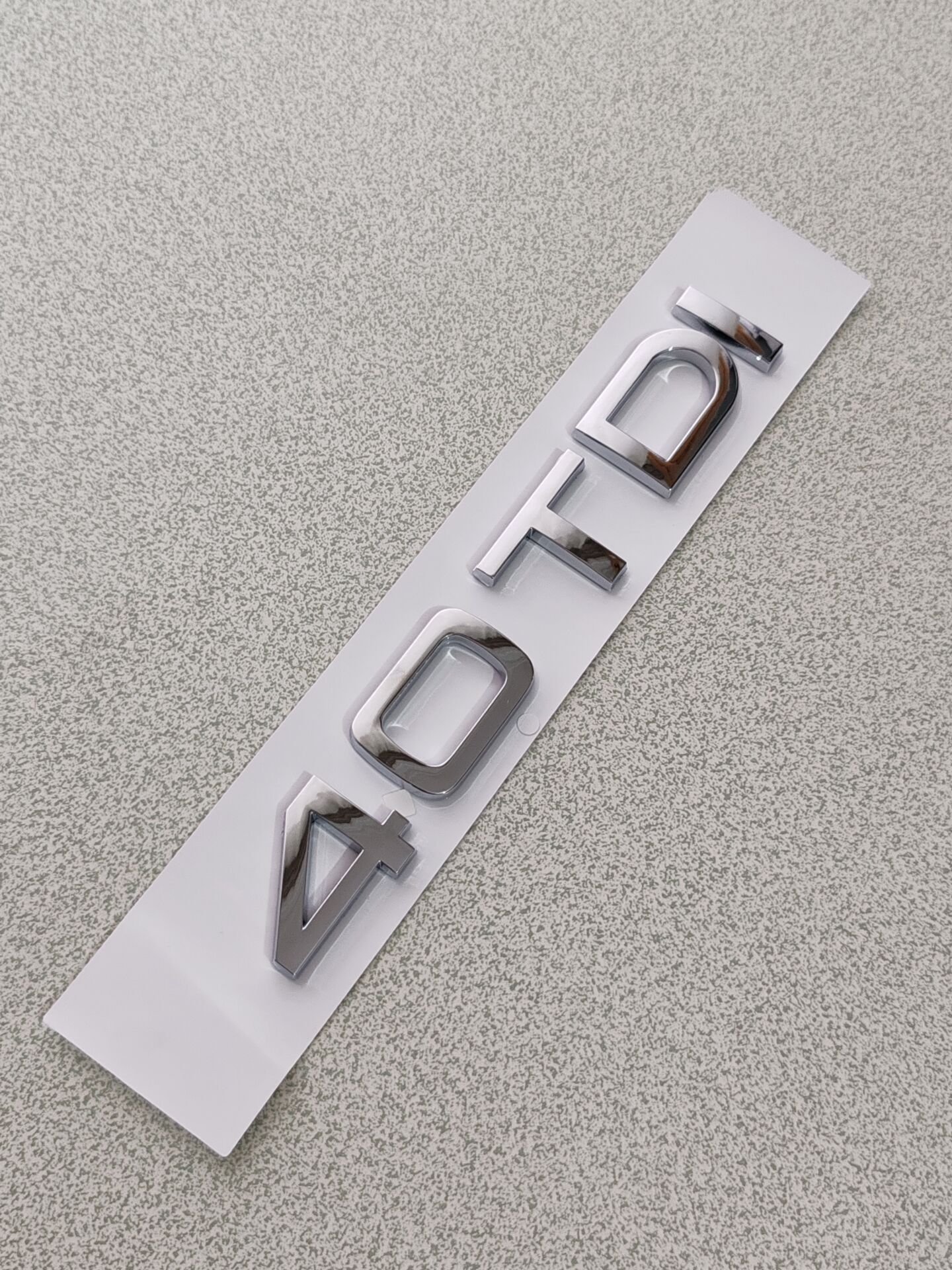 AUDI 40TDI BAGAJ YAZISI