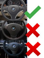 BMW E90 DİREKSİYON KARBON TRİM KAPLAMA