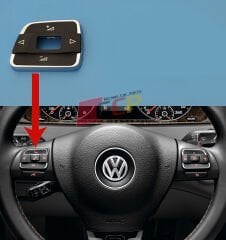 PASSAT B7 DİREKSİYON SOL KARE TUŞ SES TUŞU