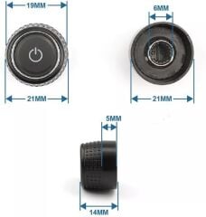 RNS 510 KANAL ATLAMA TEKER TUŞU SAĞ DÜĞME