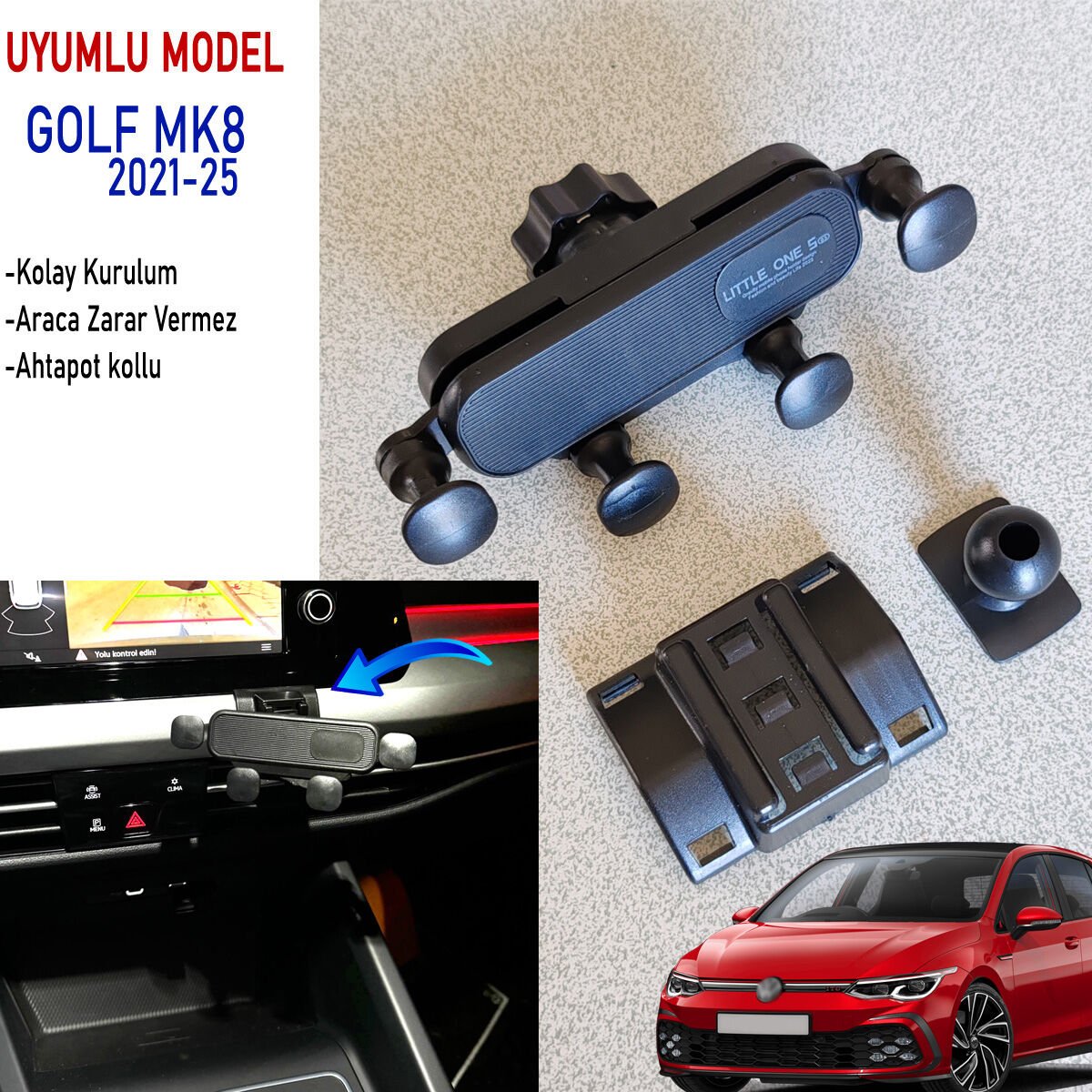 GOLF 8 TELEFON TUTUCU