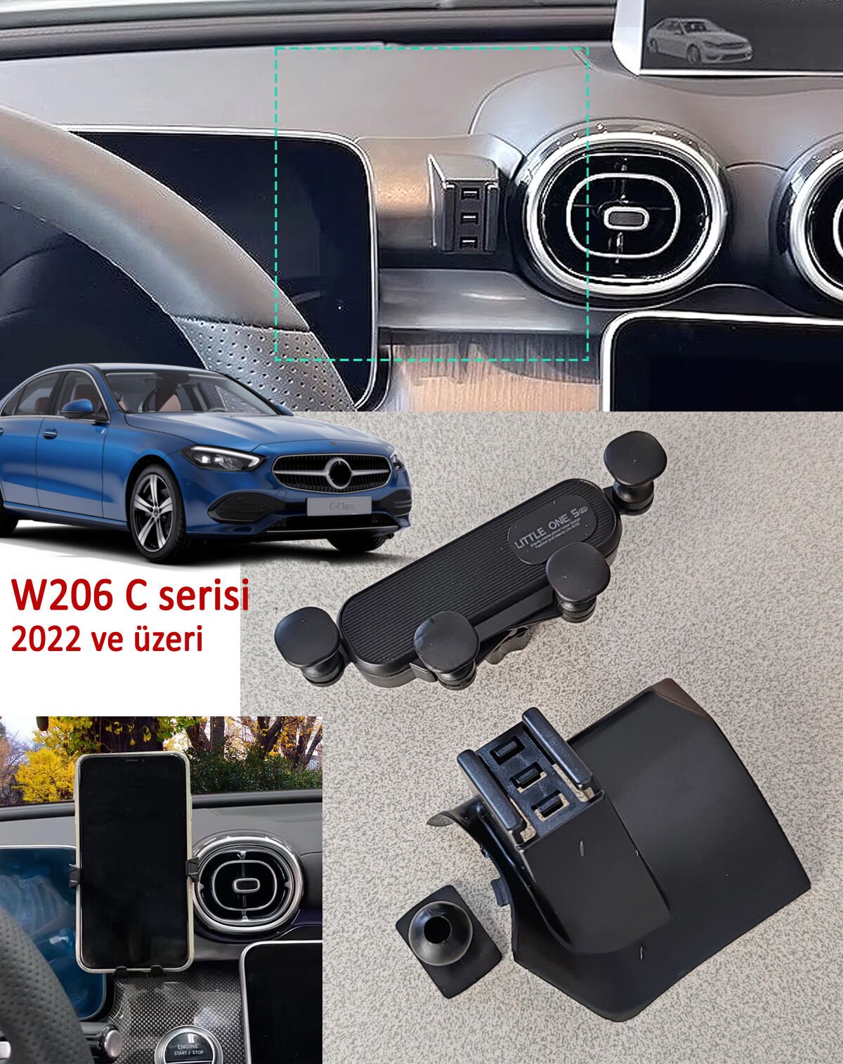 W206 TELEFON TUTUCU
