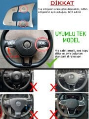 VW DİREKSİYON TUŞ KAPLAMASI PASSAT GOLF TİGUAN CARAVELLE